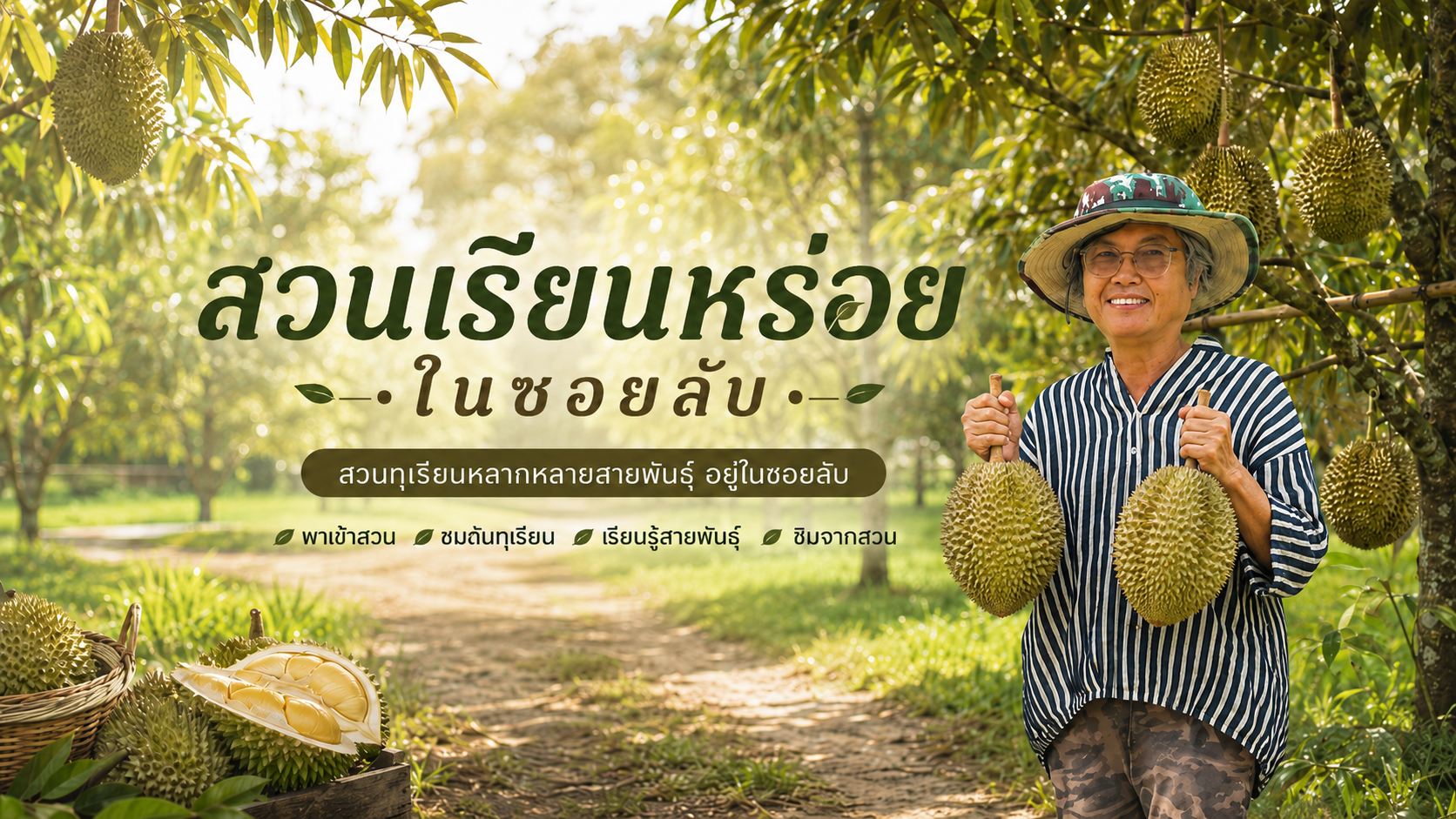 สวนเรียนหร่อยในซอยลับ
